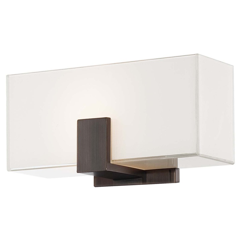 1-Light Wall Sconce in Copper Bronze Patina