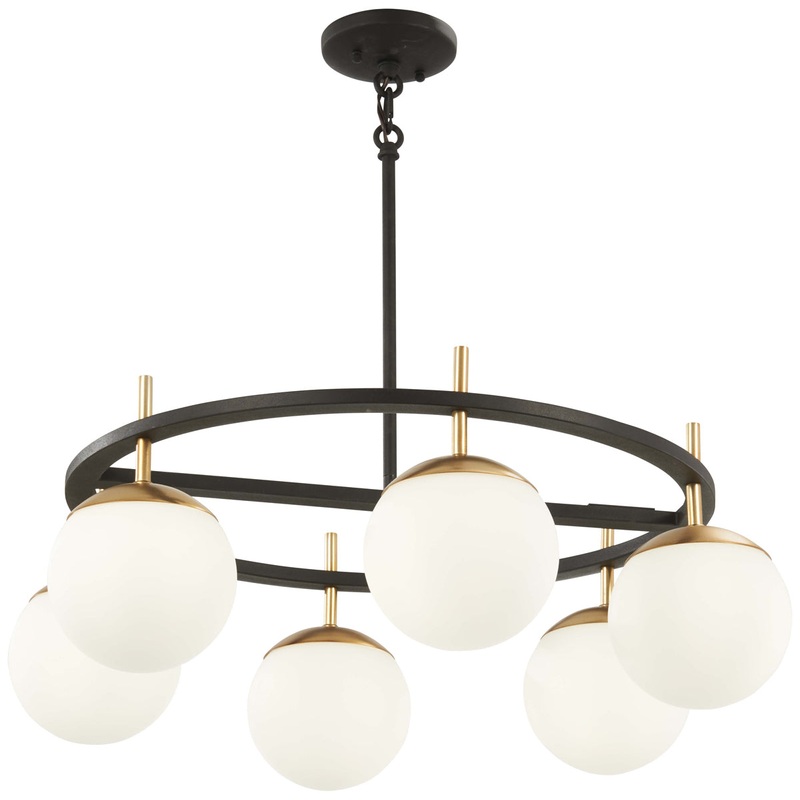 Alluria Pendant in Weathered Black & Autumn Gold