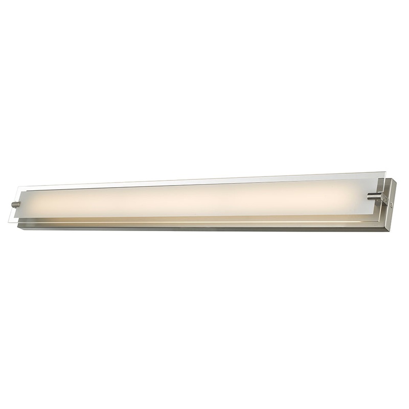 Blaze 40" Vanity Light in Brushed Nickel