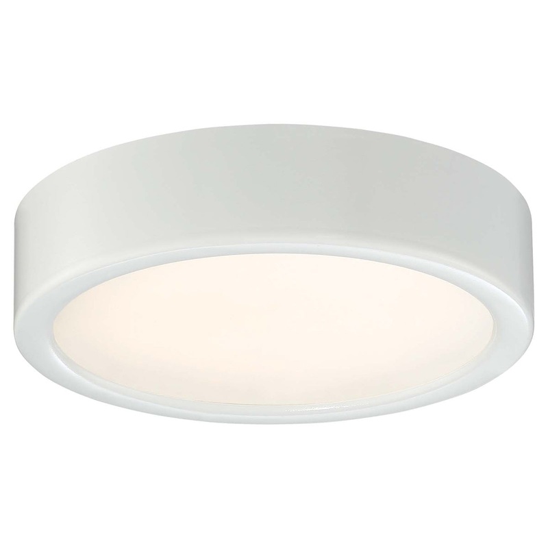 Flush Mount in White