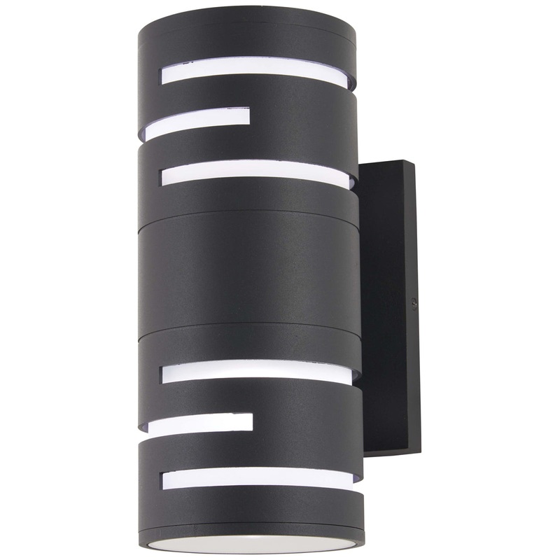 Groovin LED Wall Sconce in Black