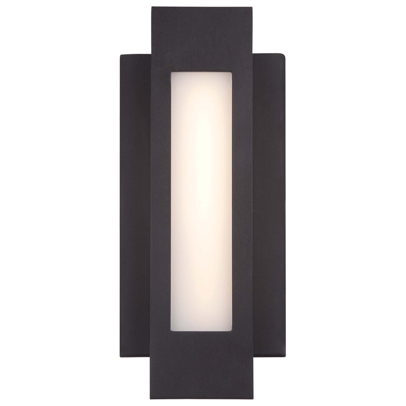 Insert Wall Sconce in Pebble Bronze