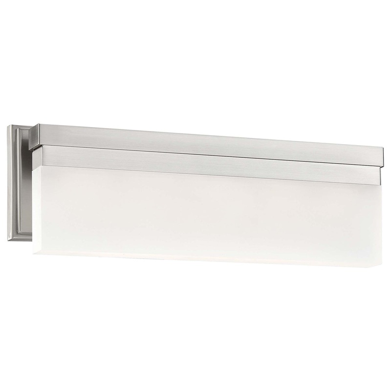 Skinny LED Wall Sconce in Brushed Nickel