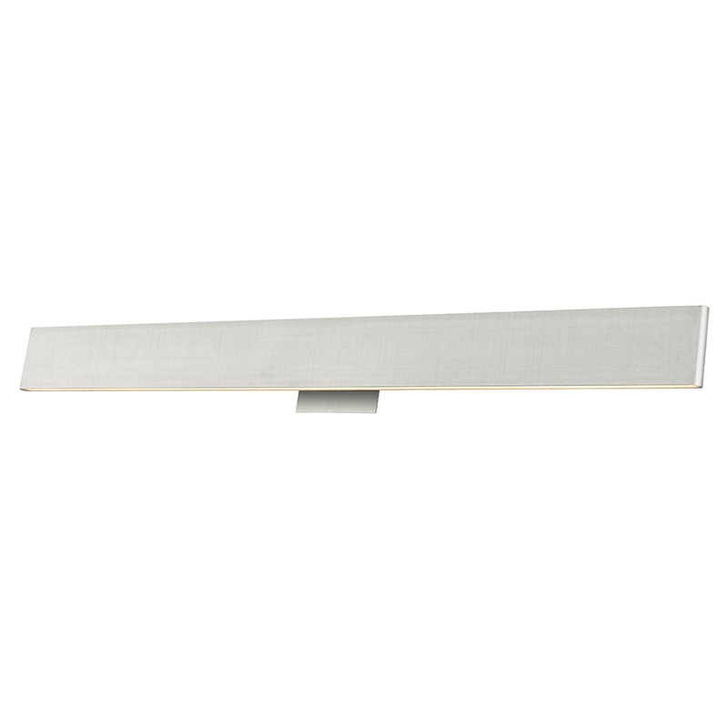 Slim Up-Down Light 36" LED Vanity Light in Brushed Aluminum