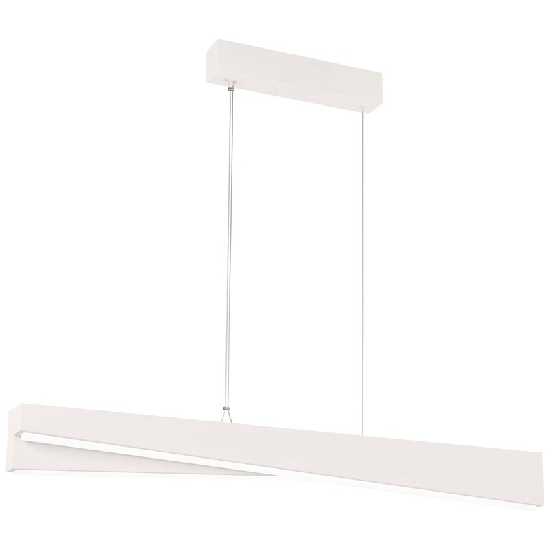 So Inclined LED Island-Light in Sand White