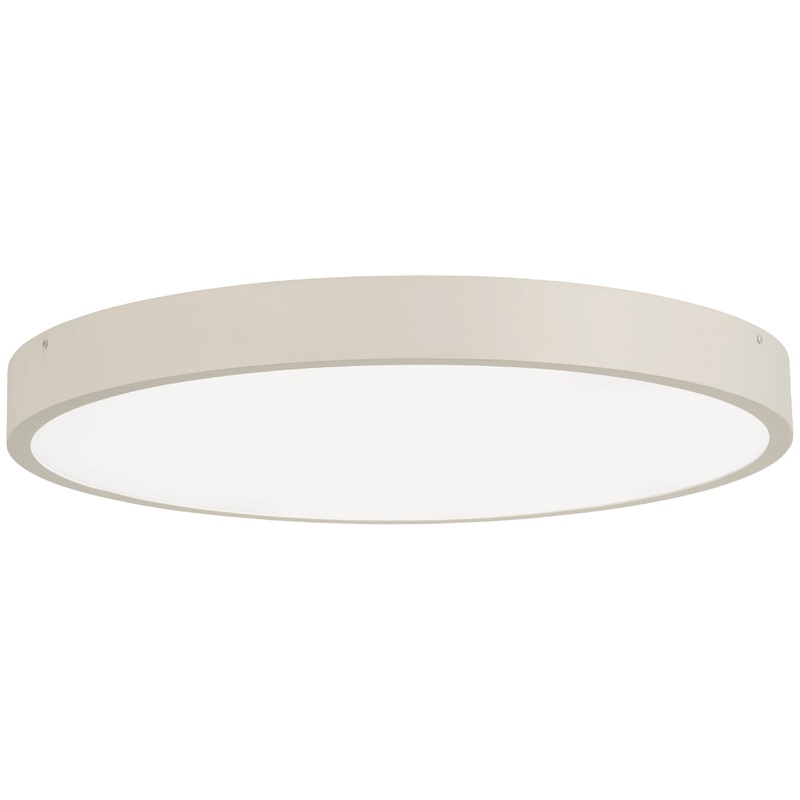 U.G.O LED Flush Mount in Sand White