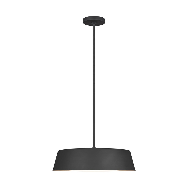 Asher 5-Light Pendant in Midnight Black