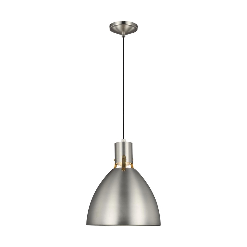 Brynne Pendant in Satin Nickel