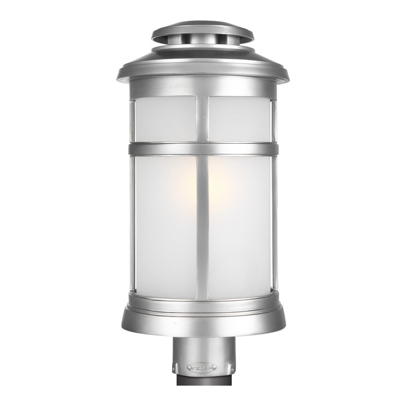 Newport Outdoor Lighting in Painted Brushed Steel