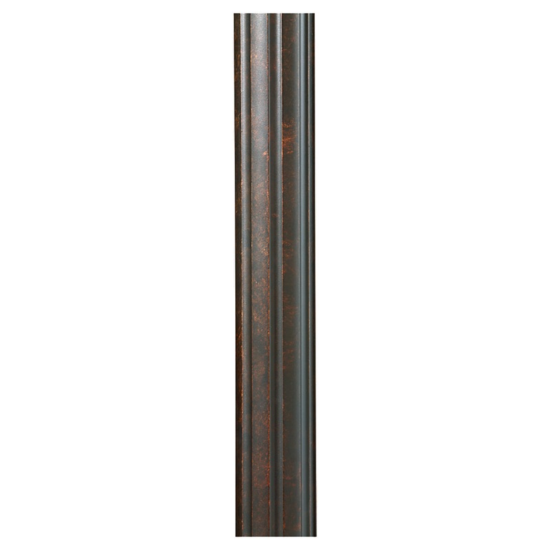 Outdoor Post in Walnut