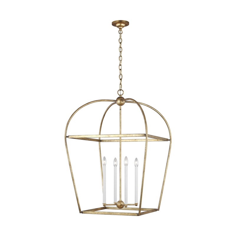 Stonington 4-Light Single Tier Chandelier in Antique Guild