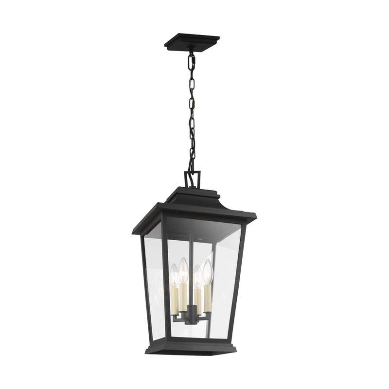 Warren Outdoor Lighting in Textured Black