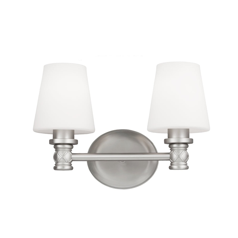 Xavierre Bath Sconce in Satin Nickel