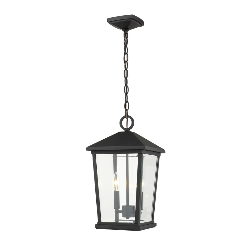 Beacon 2-Light Outdoor Chain Mount Ceiling Fixture