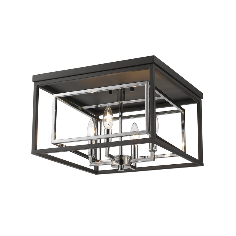 Euclid 4-Light Flush Mount