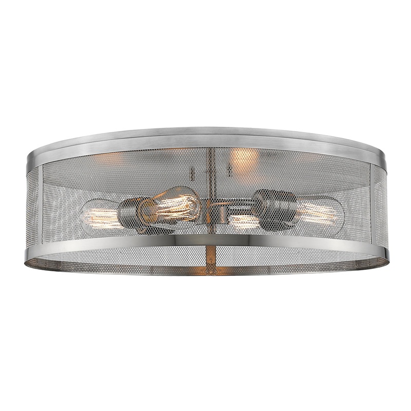 Meshsmith 4-Light Flush Mount