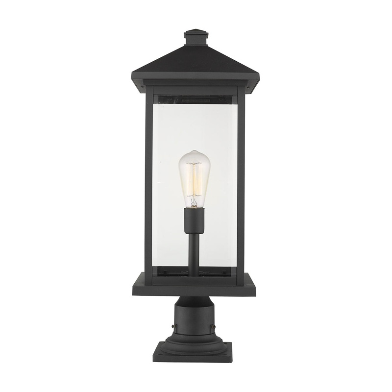 Portland 1-Light Outdoor Pier Mounted Fixture