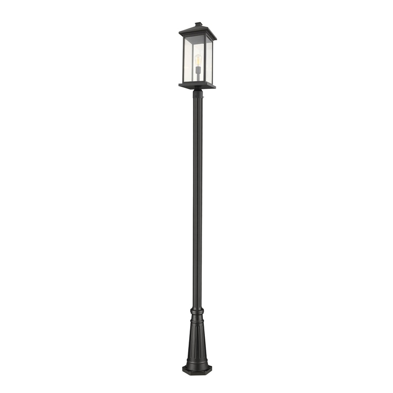 Portland 1-Light Outdoor Post Mount