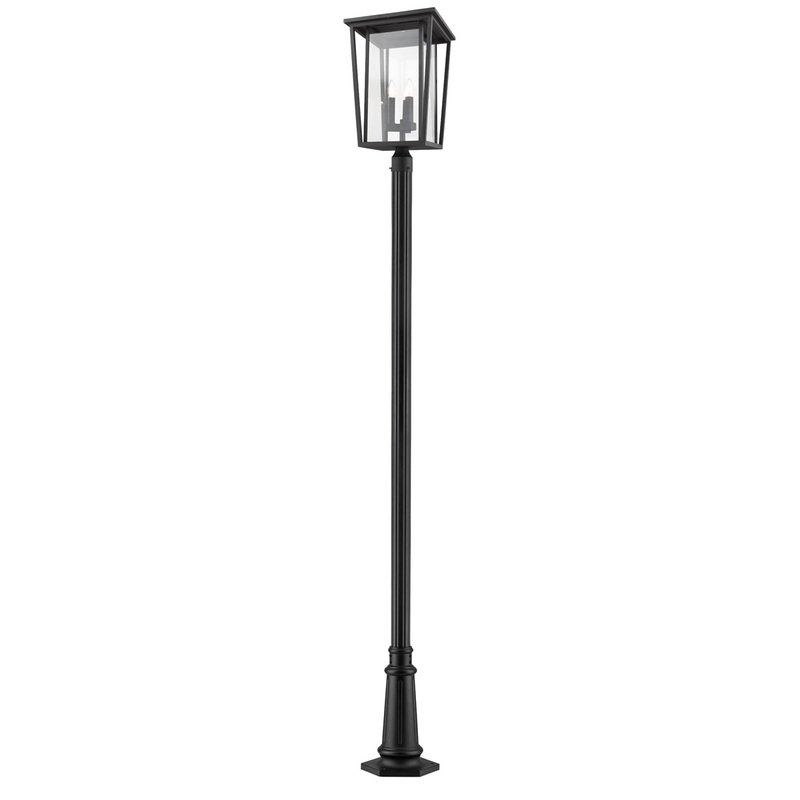 Seoul 3-Light Outdoor Post Mount