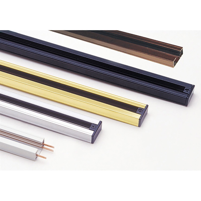 1-Light Track Fixture in Dark Bronze