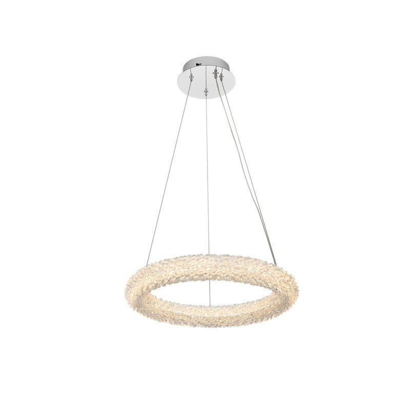 Bowen LED Chandelier in Chrome