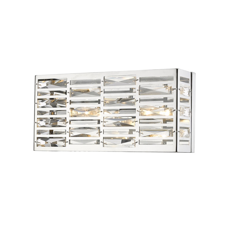 Cronise 2-Light Vanity in Chrome