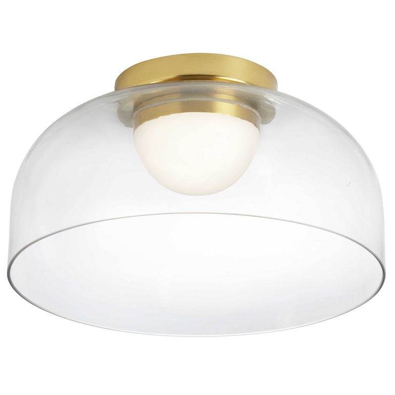 Nadine LED Flush Mount in Clear