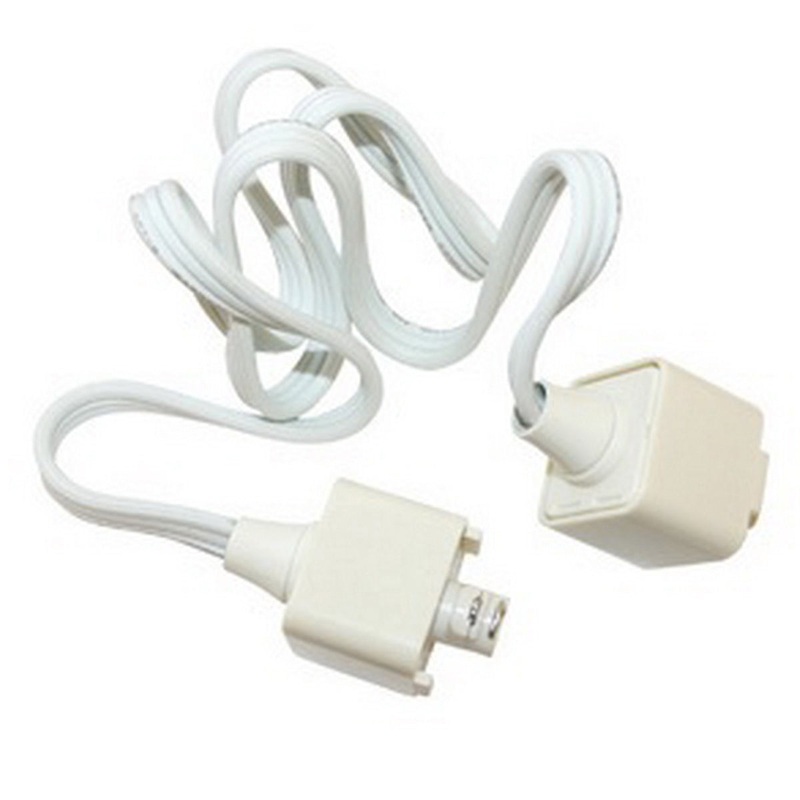 Cal Track 24" Jumper Cable Track To Track in White