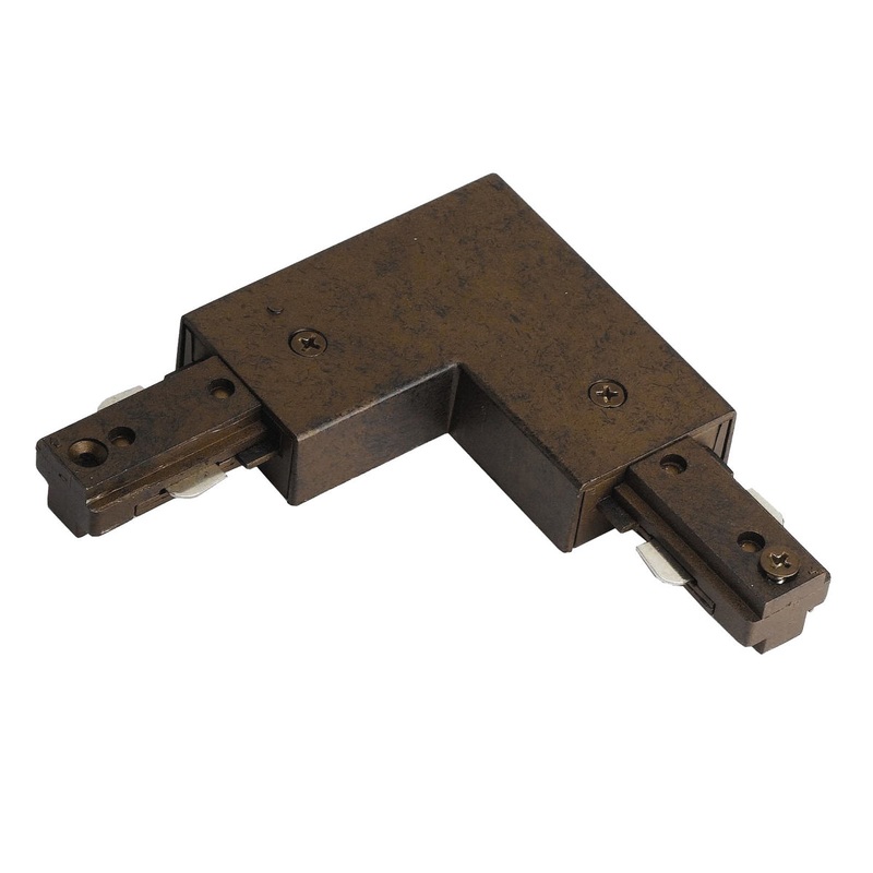 Cal Track L Connector in Rust