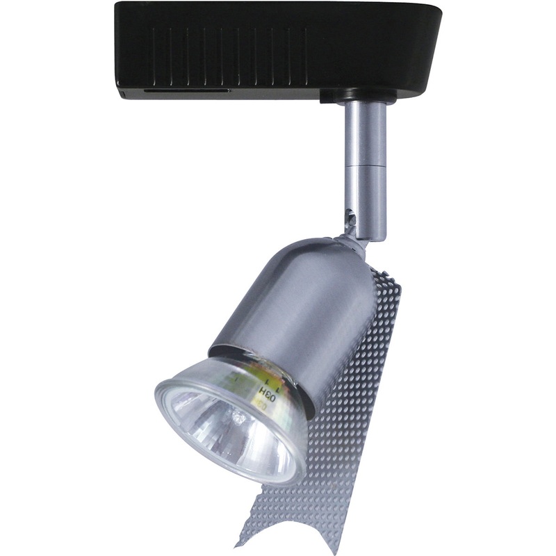 MR-16+Fg, 50W, Mini Transfomer in Brushed Steel