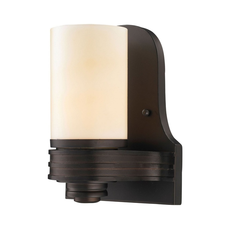 Waverly 1-Light Wall Sconce in Aged Bronze