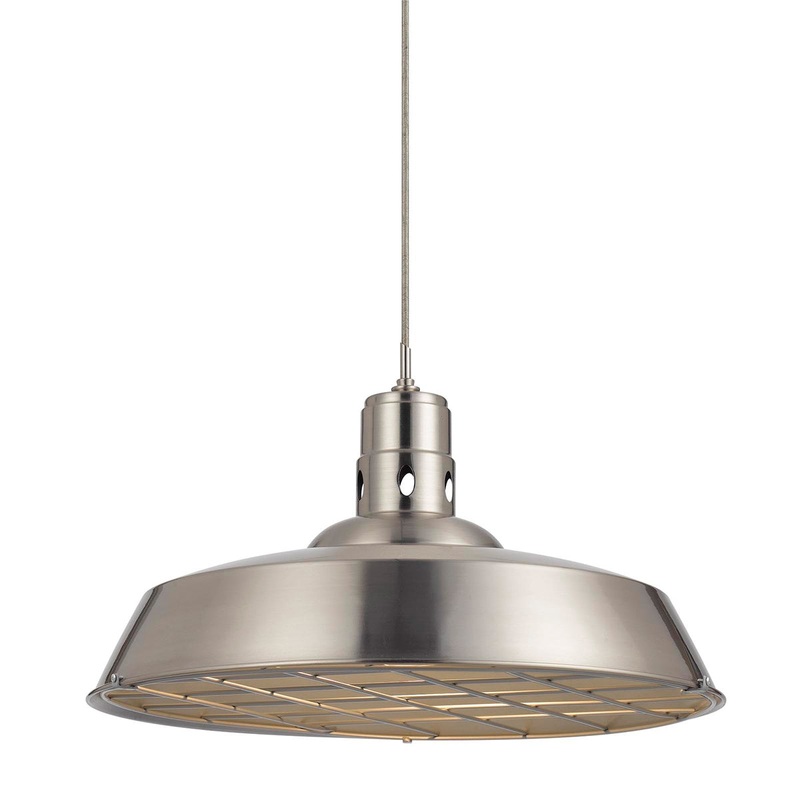 150W Danberry Metal Pendant in Rust