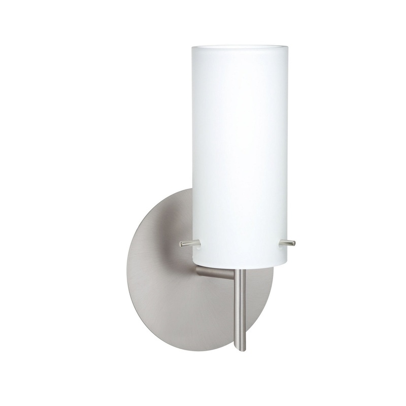 Copa 1 Light 120V Wall Lighting in Satin Nickel