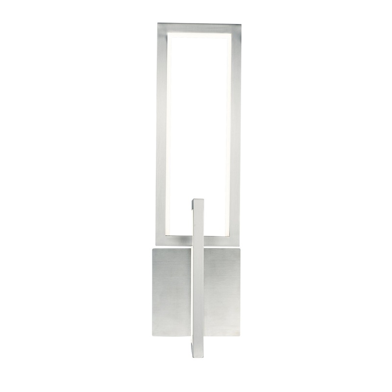 Link LED Wall Sconce in Satin Nickel