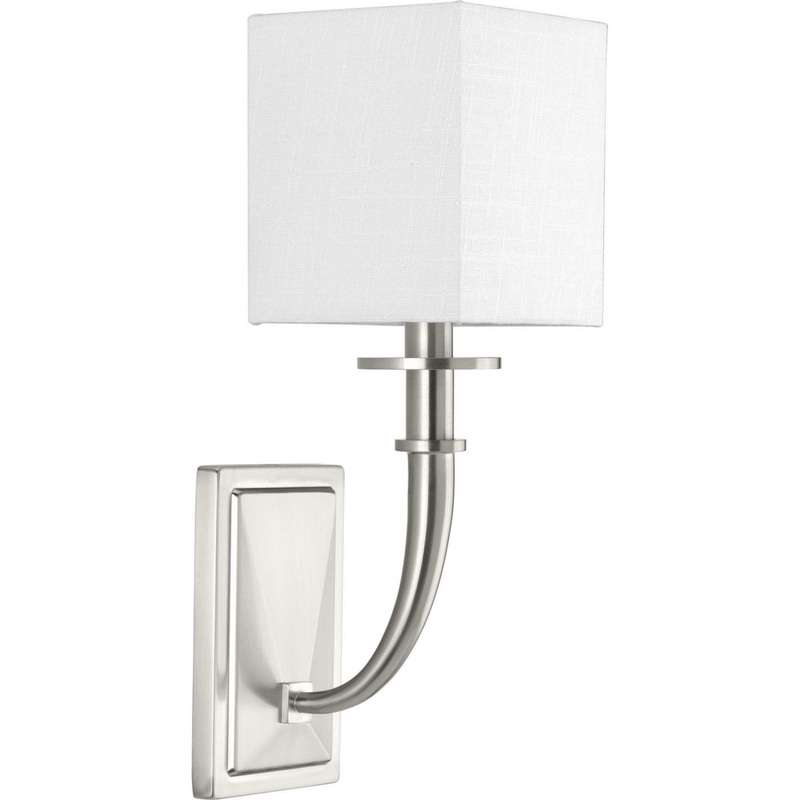 Avana 1-Light Wall Sconce in Brushed Nickel