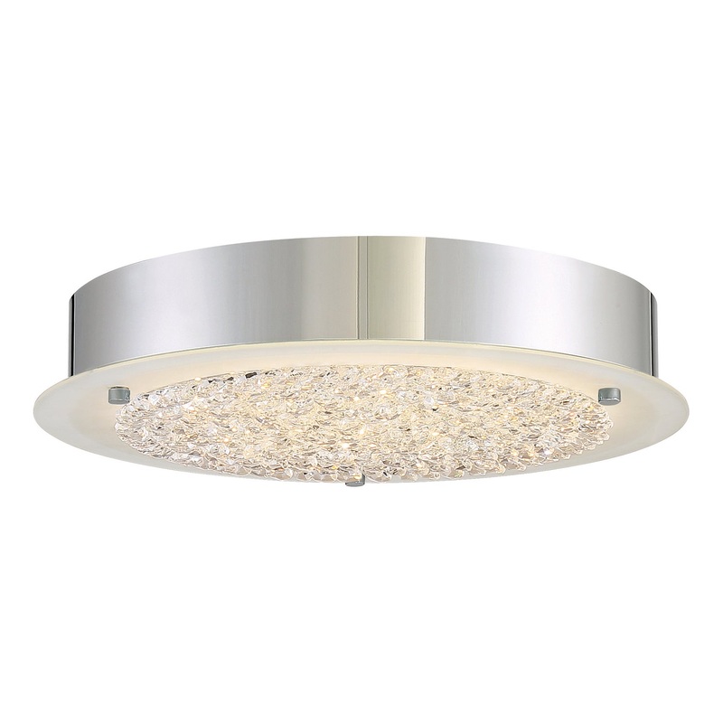 Blaze Flush Mount in Polished Chrome