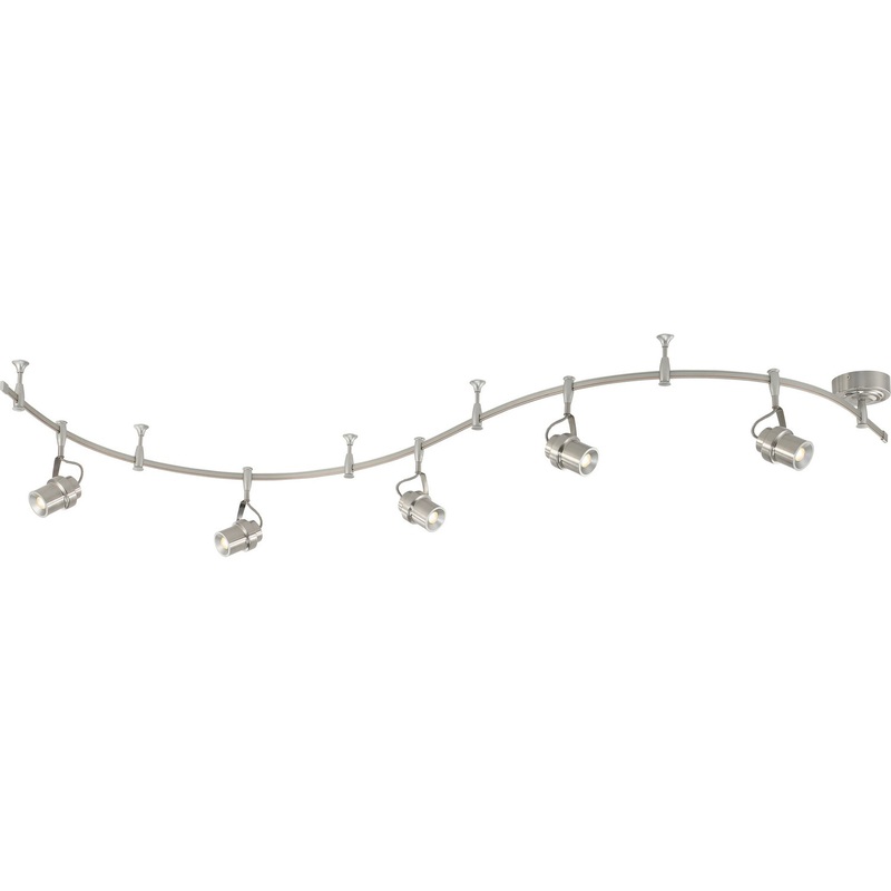 Cambria Track Light in Brushed Nickel