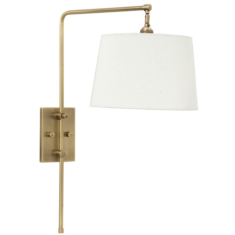 Crown Point Antique Brass Wall Bridge Lamp