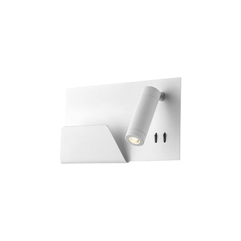 Dorchester Wall Light in White
