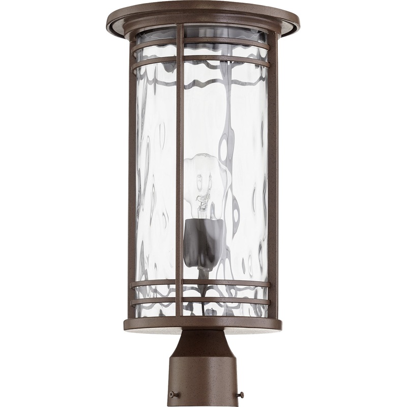 Larson Transitional Post in Oiled Bronze