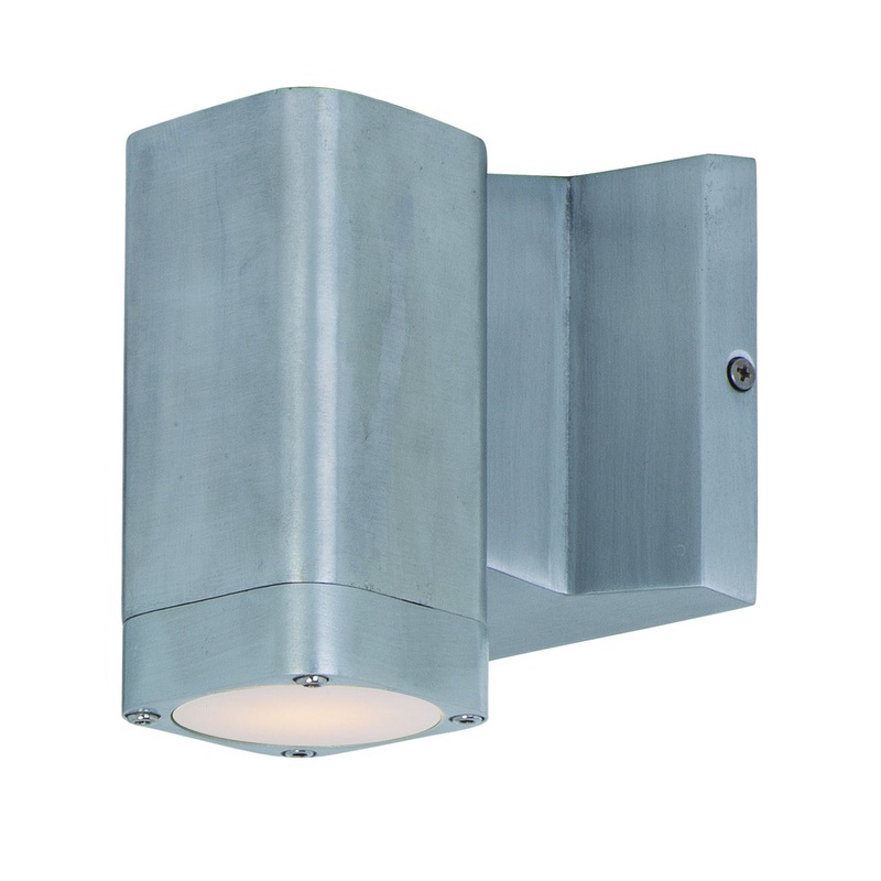 Lightray LED 1-Light Wall Sconce in Brushed Aluminum