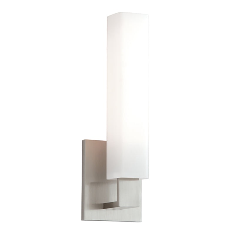Livingston 1 Light Bath Bracket in Satin Nickel