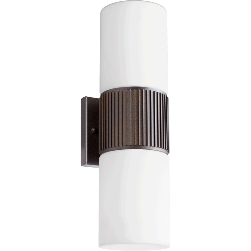 Manhattan Transitional Wall Mount in Oiled Bronze