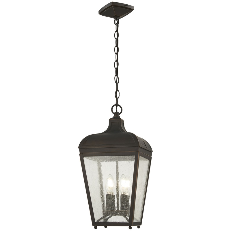 Marquee Chain Hung Lantern in Oil Rubbed Bronze