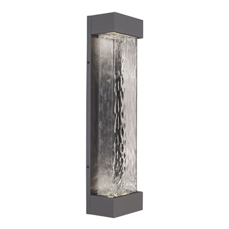 Moondew Outdoor Wall Light in Graphite