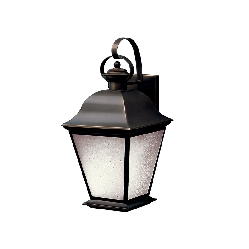 Mount Vernon Outdoor Wall 1-Light Fluorescent in Olde Bronze