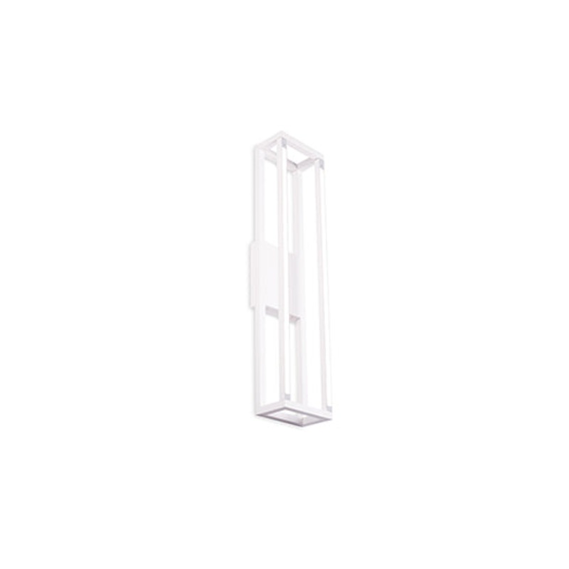 Plaza Vanity Light in White