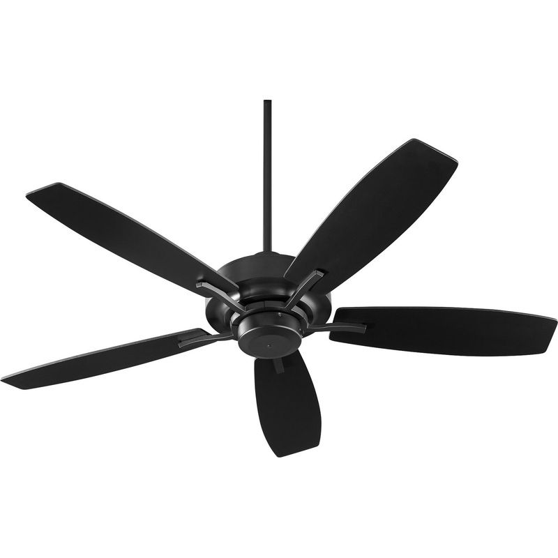Soho Transitional Ceiling Fan in Noir