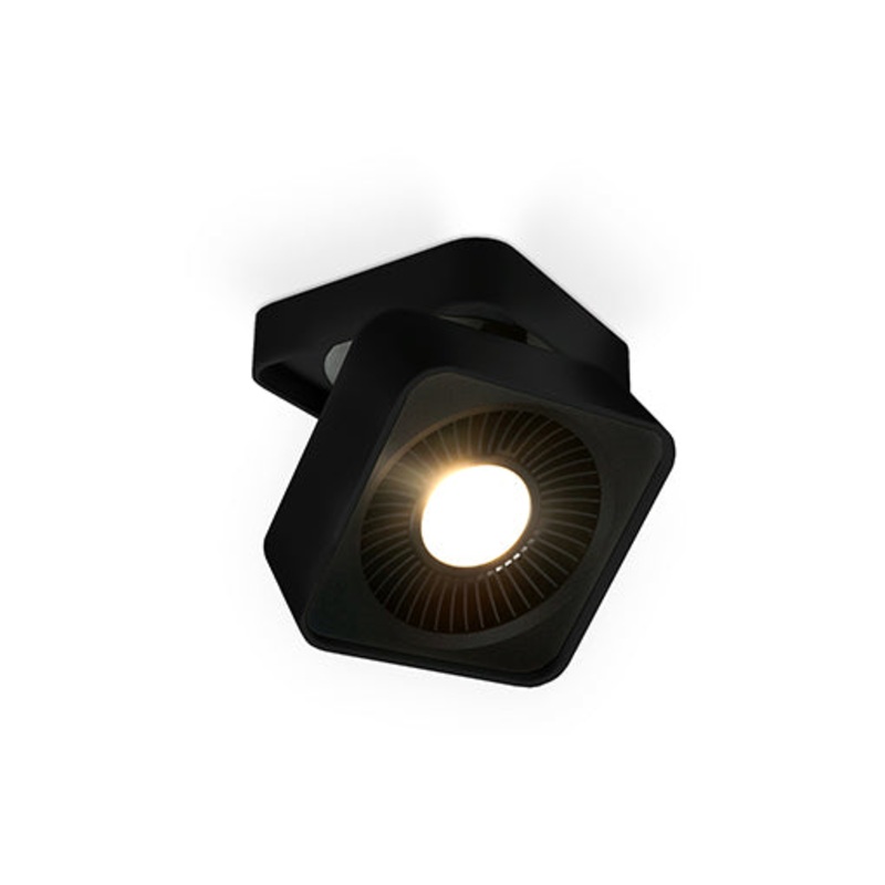 Solo Flush Mount in Black