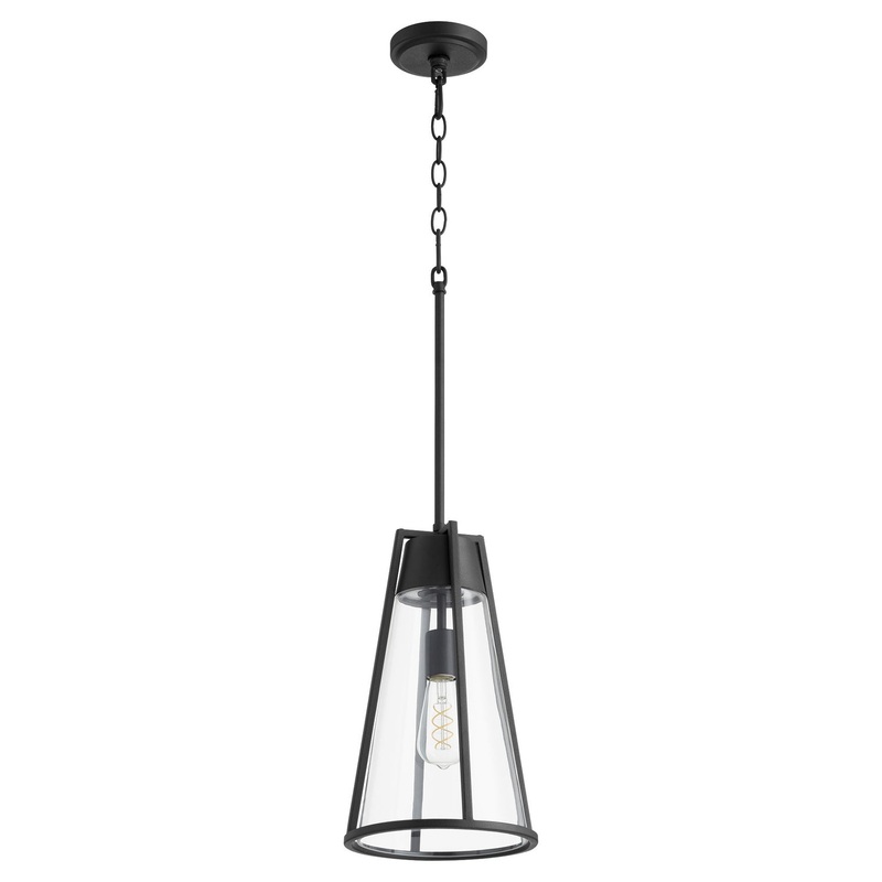 Transitional Pendant in Noir